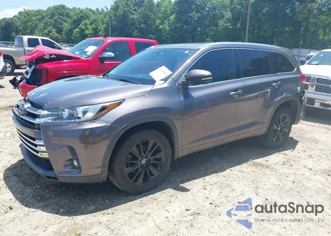 2019 Toyota Highlander Limited Platinum from USA, damaged, VIN 5TDYZRFH7KS342152